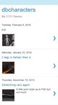 Mobile Screenshot of dbcharacters.blogspot.com