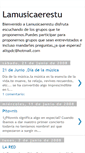 Mobile Screenshot of lamusicaerestu.blogspot.com