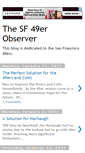 Mobile Screenshot of 49erobserver.blogspot.com