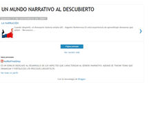 Tablet Screenshot of narrativaiensa.blogspot.com