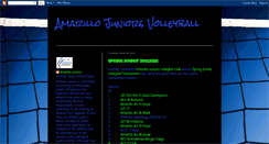 Desktop Screenshot of amarillojuniors.blogspot.com