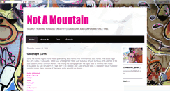 Desktop Screenshot of iamnotamountain.blogspot.com