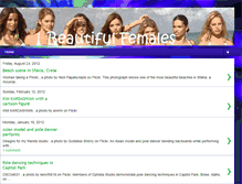 Tablet Screenshot of beautiful-females.blogspot.com