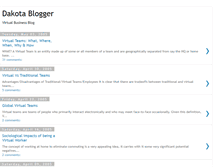 Tablet Screenshot of dakotablogger.blogspot.com