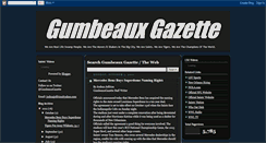 Desktop Screenshot of gumbeauxgazette.blogspot.com