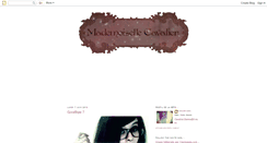 Desktop Screenshot of mademoiselle-cavalier.blogspot.com