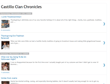 Tablet Screenshot of castilloclanchronicles.blogspot.com