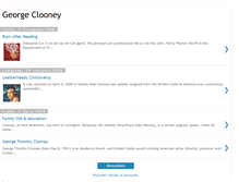 Tablet Screenshot of georgeclooney2.blogspot.com