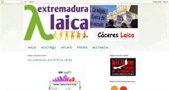 Desktop Screenshot of extremaduralaica.blogspot.com