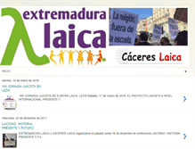 Tablet Screenshot of extremaduralaica.blogspot.com