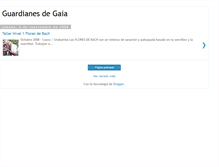 Tablet Screenshot of guardianesdegaia.blogspot.com