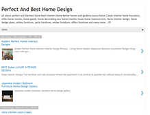 Tablet Screenshot of perfecthomesdesign.blogspot.com
