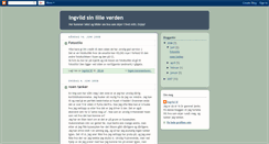 Desktop Screenshot of ingvildsf.blogspot.com