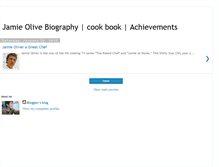 Tablet Screenshot of jamieoliverspot.blogspot.com