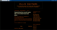 Desktop Screenshot of ellisguitars.blogspot.com