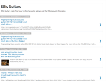 Tablet Screenshot of ellisguitars.blogspot.com