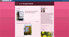 Desktop Screenshot of ljscrappin.blogspot.com
