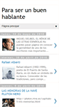 Mobile Screenshot of paraserbuenhablante.blogspot.com