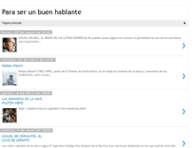 Tablet Screenshot of paraserbuenhablante.blogspot.com