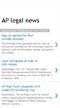 Mobile Screenshot of aplegalnews.blogspot.com
