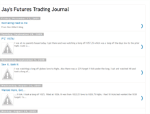 Tablet Screenshot of jaystradejournal.blogspot.com