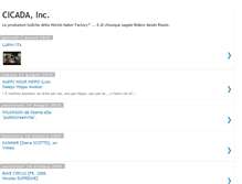 Tablet Screenshot of cicada-inc.blogspot.com