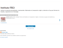 Tablet Screenshot of institutoiteci.blogspot.com