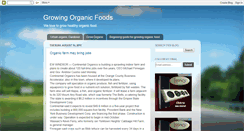 Desktop Screenshot of organicfoodgrow.blogspot.com