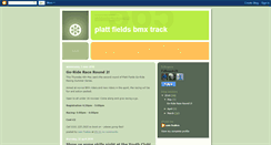 Desktop Screenshot of plattfieldsbmxtrack.blogspot.com