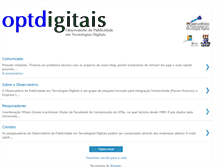 Tablet Screenshot of optdigitais.blogspot.com