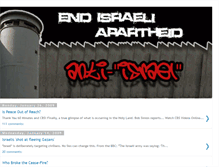 Tablet Screenshot of antiisrael.blogspot.com