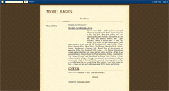 Desktop Screenshot of mobilbagus.blogspot.com
