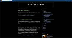 Desktop Screenshot of philosopher--kings.blogspot.com