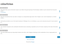 Tablet Screenshot of colourlicious.blogspot.com