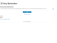 Tablet Screenshot of 25sexybartenders.blogspot.com