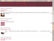 Tablet Screenshot of carolage-savoirvivre.blogspot.com