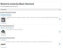 Tablet Screenshot of bizuteria-black-diamond.blogspot.com