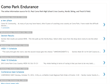 Tablet Screenshot of comoparkendurance.blogspot.com