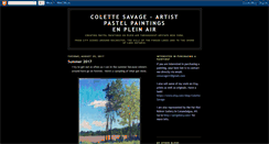 Desktop Screenshot of colettesavage.blogspot.com