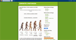 Desktop Screenshot of esporteenatureza.blogspot.com