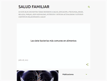 Tablet Screenshot of estudiandotusalud.blogspot.com