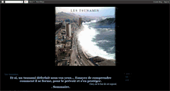 Desktop Screenshot of comprendre-les-tsunamis.blogspot.com