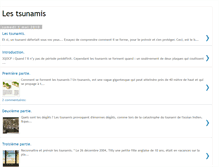 Tablet Screenshot of comprendre-les-tsunamis.blogspot.com