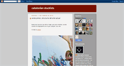 Desktop Screenshot of catalonianstuckists.blogspot.com