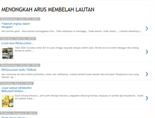 Tablet Screenshot of membelahlautan.blogspot.com