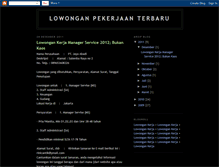 Tablet Screenshot of lowongankerja6005.blogspot.com