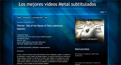 Desktop Screenshot of losmejoresvideosmetalsubtitulados.blogspot.com