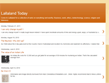 Tablet Screenshot of lallalandnow.blogspot.com