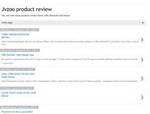 Tablet Screenshot of jvzoo-product-review.blogspot.com