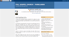 Desktop Screenshot of fgcparklands.blogspot.com